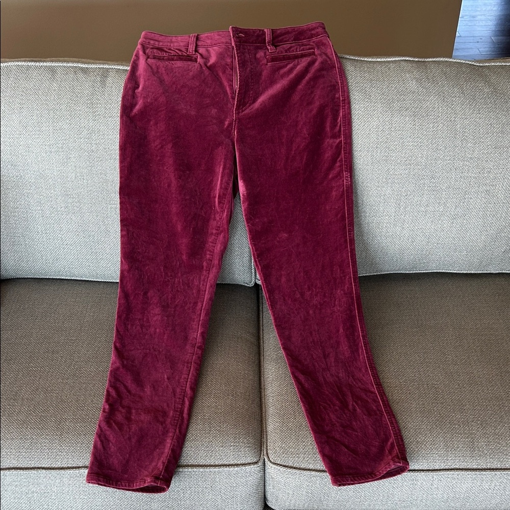 Lands' End Ruby Velvet Jeans